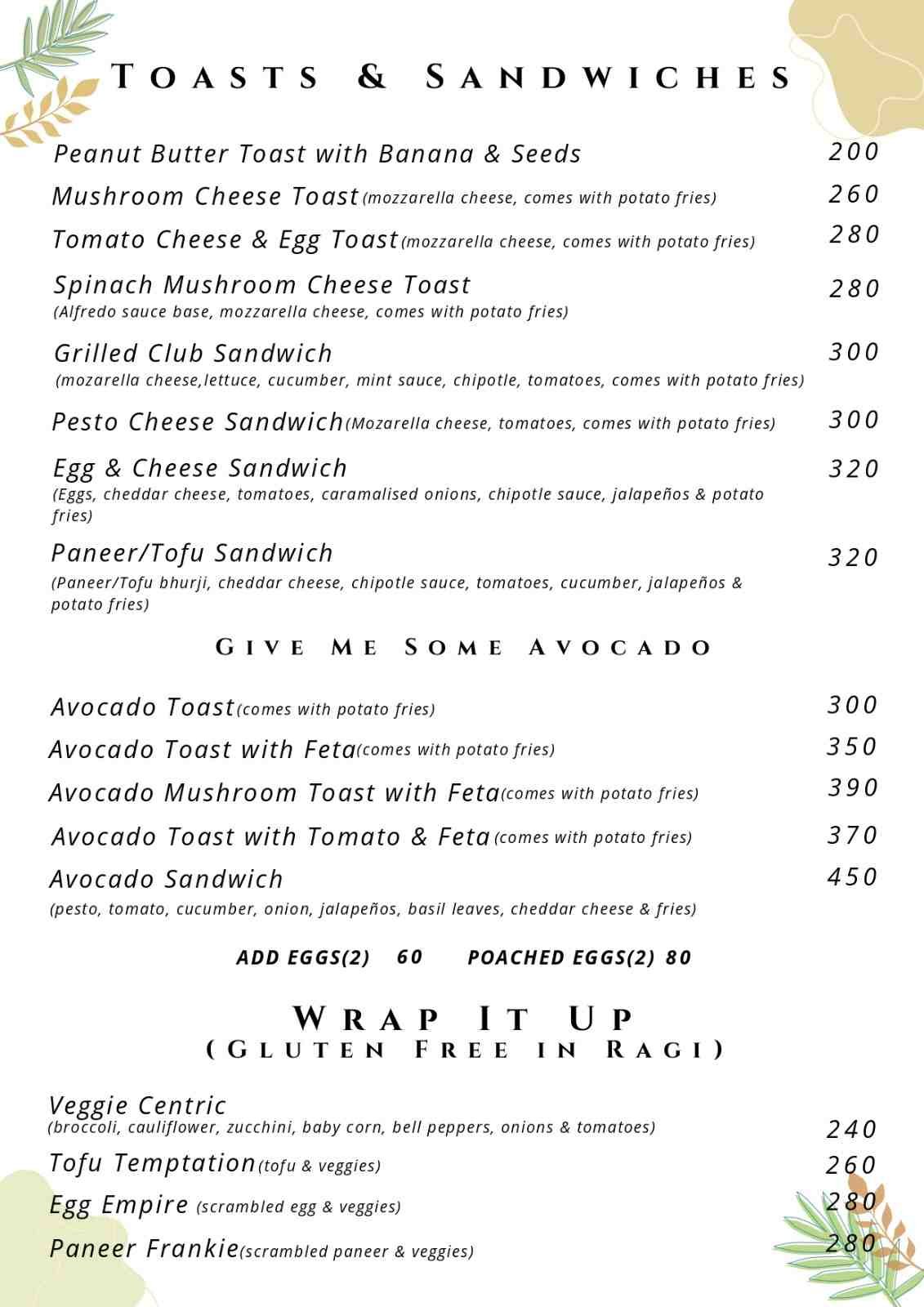 Menu 7