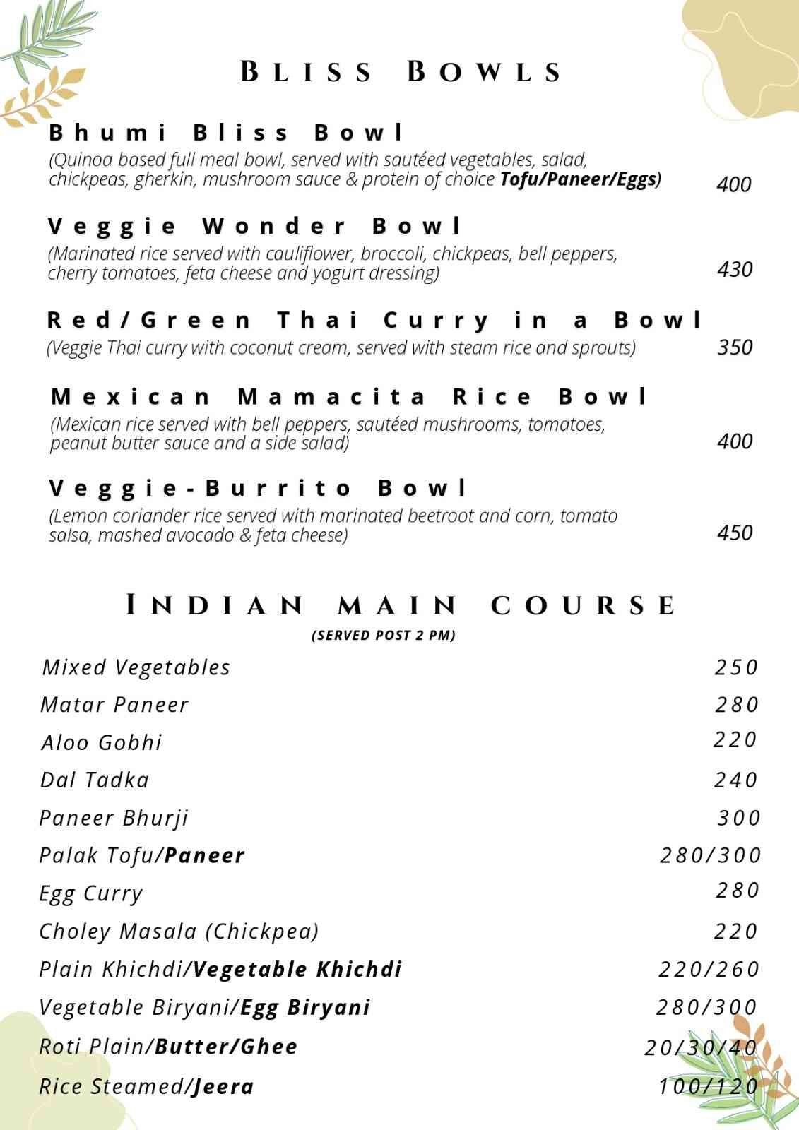 Menu 8